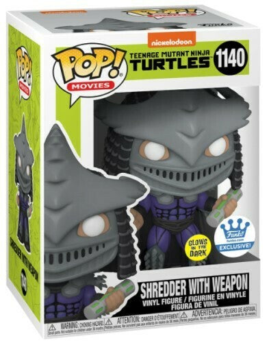 Funko POP! Shredder with Weapon (Glow) - Limited Edition Funko Shop Exclusive (Signed)