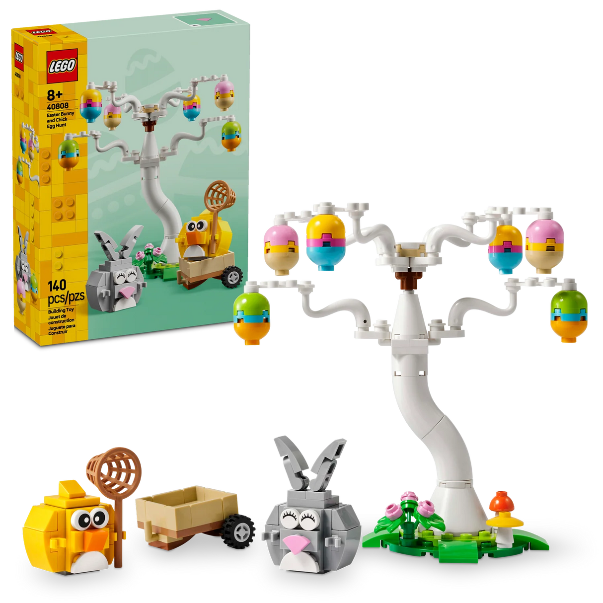LEGO Easter Bunny and Chick Egg Hunt