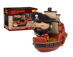 Funko DORBZ! Wicked Wench Captain with Pirate Ship (Ridez) - Limited Edition Disney Treasures Exclusive