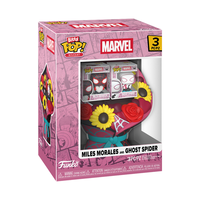 Bitty POP! Bouquet Mile Morales & Ghost Spider