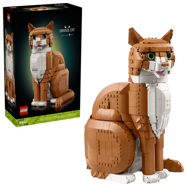 LEGO Orange Cat
