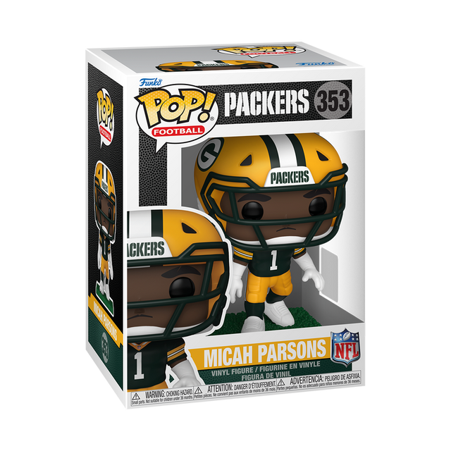 Funko POP! Micah Parsons (Green & Yellow Uniform) (Pre-Order)