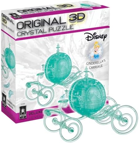 Cinderella Carriage 3D Crystal Puzzle