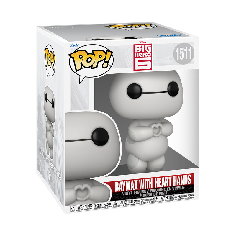 Funko POP! 6" Baymax with Heart Hands
