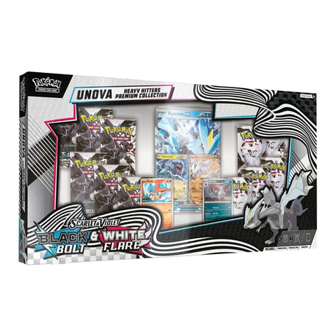 Pokémon TCG: Scarlet & Violet Black Bolt & White Flare Unova Heavy Hitters Premium Collection
