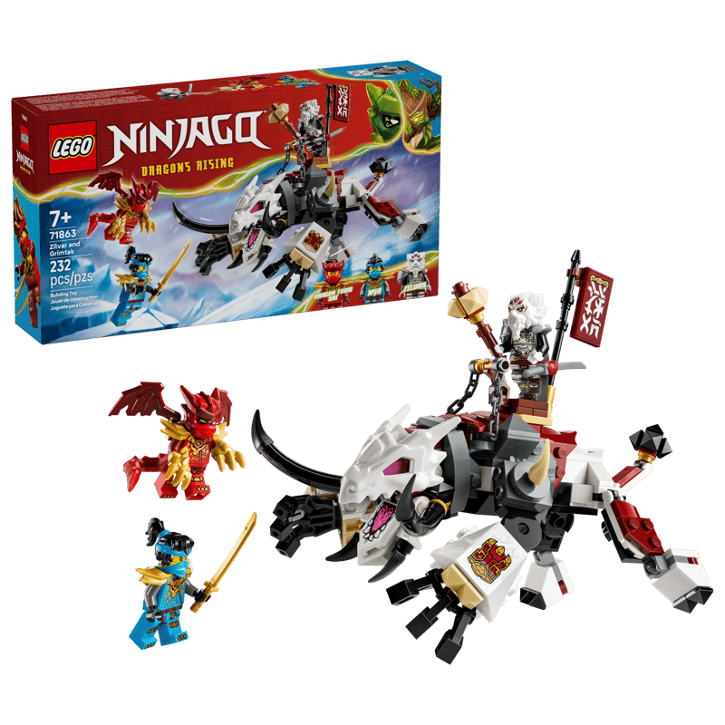 LEGO Zilvar and Grimtak the Dragon Beast – Black Panther Collectables