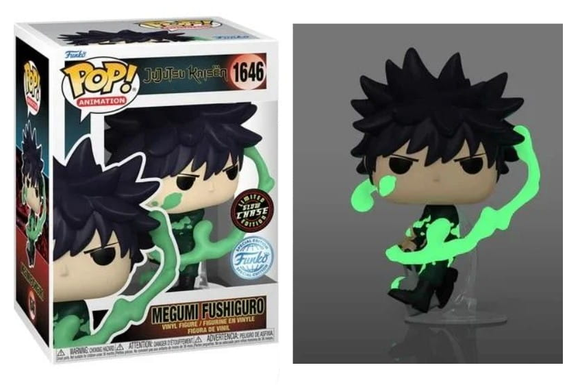 Funko POP! Megumi Fushiguro (Glow) - Limited Edition Chase - Limited Edition Special Edition Exclusive