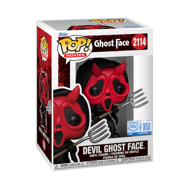 Funko POP! Devil Ghost Face - Limited Edition Entertainment Earth Exclusive (Pre-Order)