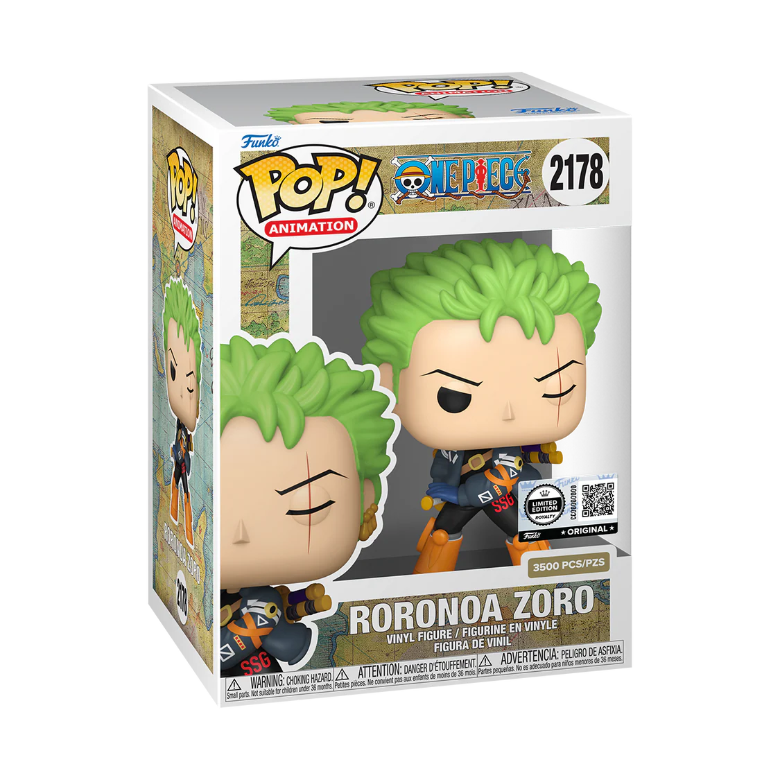 Funko POP! Roronoa Zoro (L.E. 3500) - Limited Edition Royalty