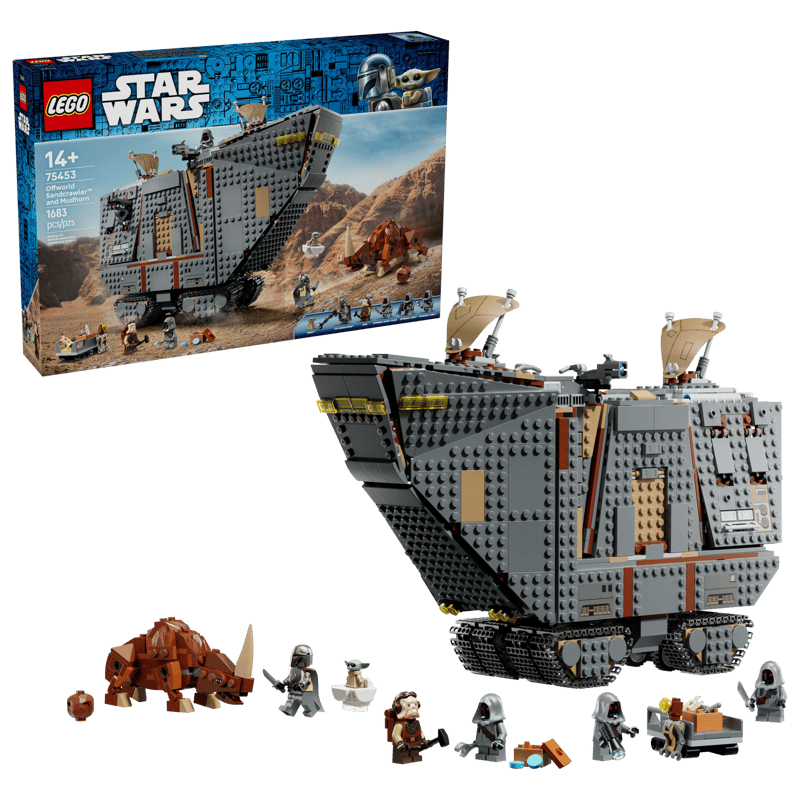 LEGO Offworld Sandcrawler™ and Mudhorn