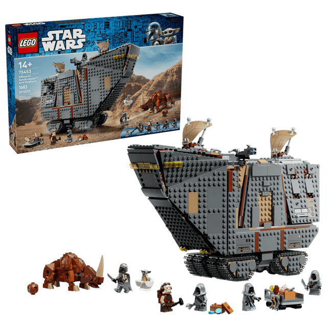 LEGO Offworld Sandcrawler™ and Mudhorn