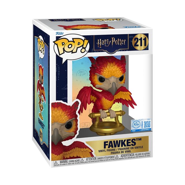 Funko POP! Premium Fawkes on Perch - Limited Edition Specialty Series Exclusive (Pre-Order)