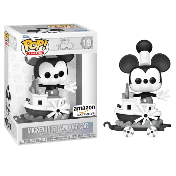 Mickey In Steamboat Car - Limited Edition Amazon Exclusive