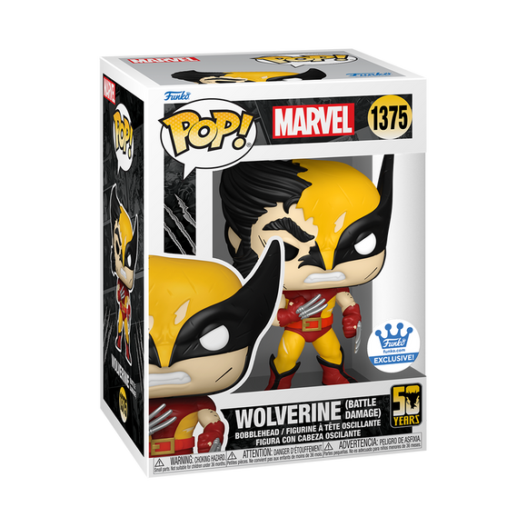 Wolverine (Battle Damage) - Limited Edition Funko Shop Exclusive (Pre-Order)