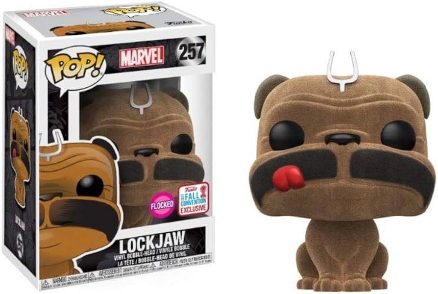 Funko POP! Lockjaw (Flocked) - Limited Edition 2017 NYCC Exclusive