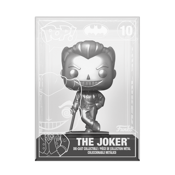 Funko POP! The Joker (Die-Cast) - Limited Edition Chase - Limited Edition Funko Shop Exclusive