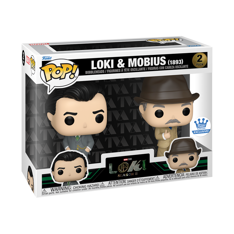 Funko POP! Loki & Mobius (1893) (2-Pack) - Limited Edition Funko Shop Exclusive