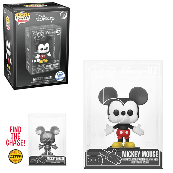 Mickey Mouse (Die-Cast) - Limited Edition Funko Shop Exclusive (Chance of a Chase)