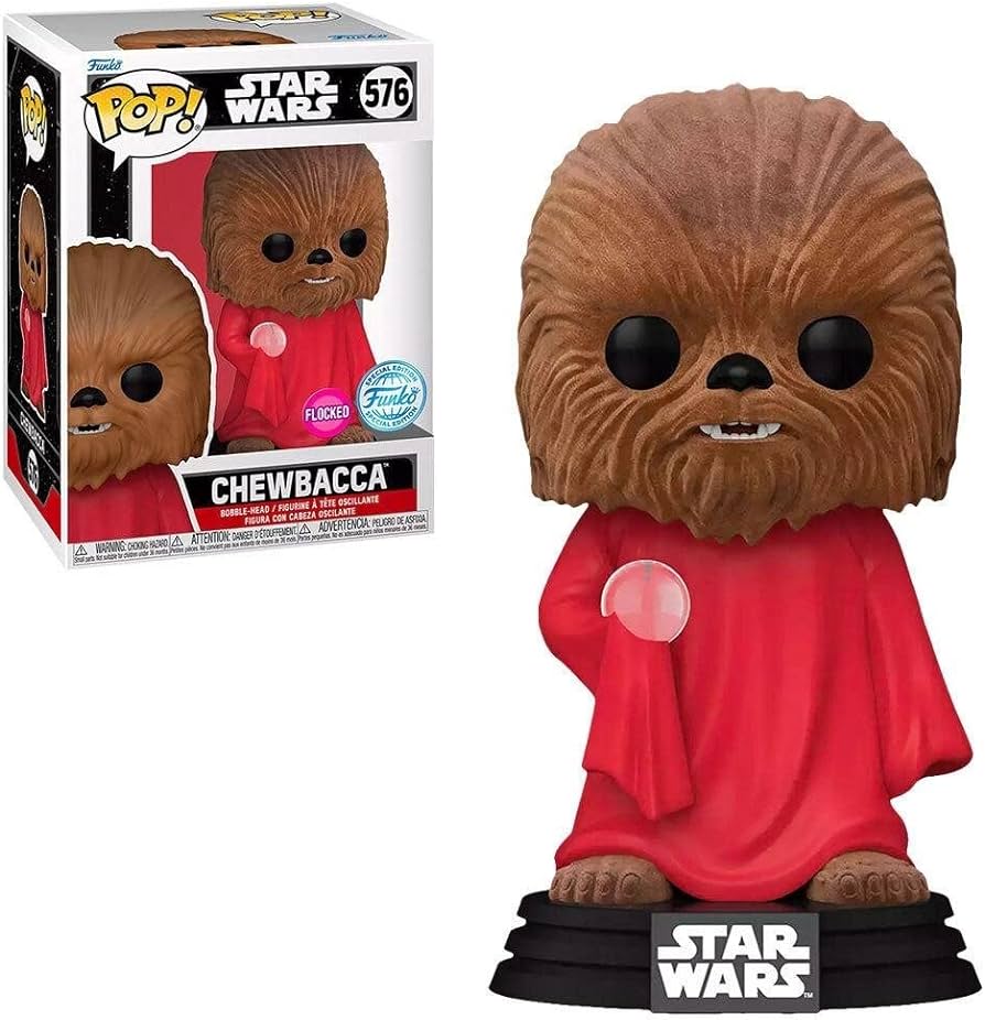 Funko POP! Chewbacca (Flocked) - Limited Edition Special Edition Exclusive