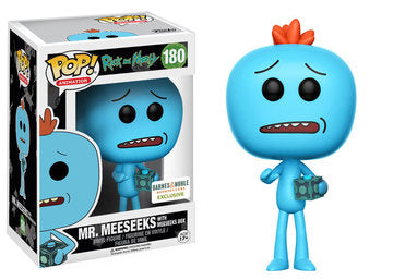 Funko POP! Mr. Meeseeks with Meeseeks Box - Limited Edition Barnes & Nobels Exclusive