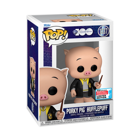 Porky Pig Hufflepuff - Limited Edition 2023 NYCC Exclusive
