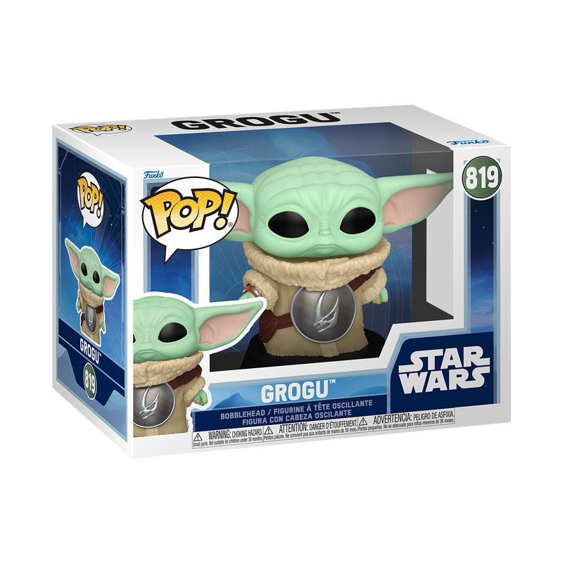 Funko POP! Grogu with Mudhorn Chest Armor
