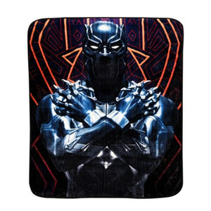 Black Panther Plush Throw