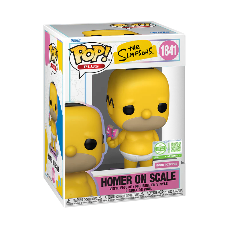 Funko POP! Plus Homer on Scale (L.E. 5000) - Limited Edition Ultra