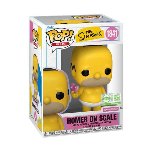 Funko POP! Plus Homer on Scale (L.E. 5000) - Limited Edition Ultra