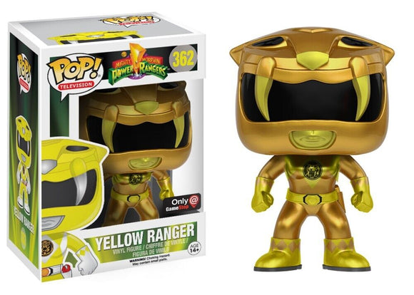 Yellow Ranger (Metallic) - Limited Edition Game Stop Exclusive