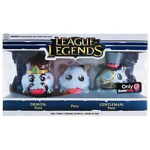 Poro 3-pack (Draven, Normal, Gentleman) (3-Pack) - Limited Edition GameStop Exclusive