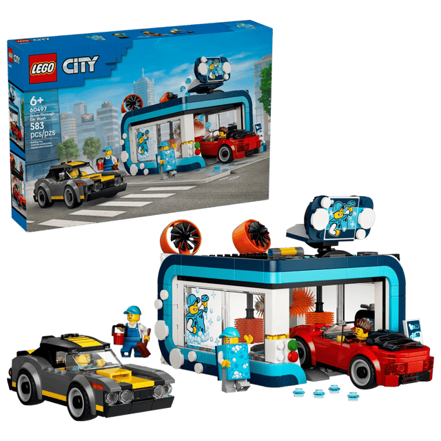 LEGO Drive-Through Car Wash