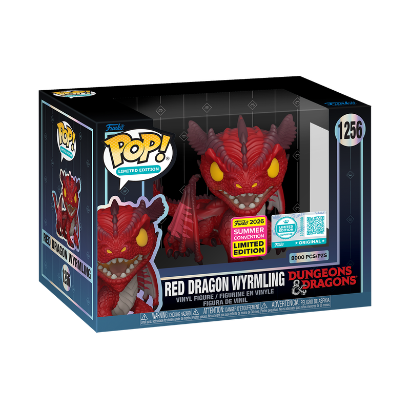 Funko POP! Red Dragon Wyrmling (L.E. 8000) - Limited Edition Supreme - Limited Edition 2026 SDCC Summer Convention Exclusive