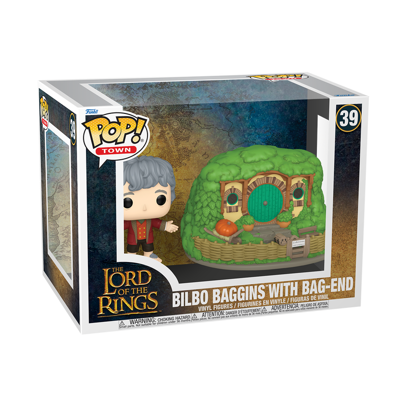 Funko POP! Bilbo Baggins with Bag-End (Town)