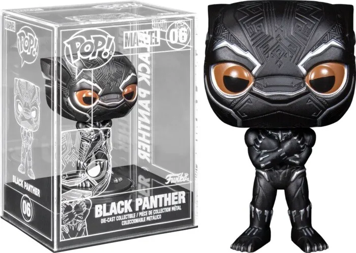 Funko POP! Black Panther (Die-Cast) - Limited Edition Funko Shop Exclusive