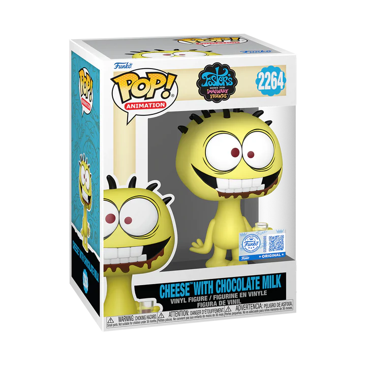 Funko POP! Cheese with Chocolate Milk - Limited Edition Funko Shop Exclusive