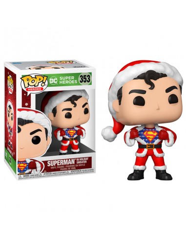 Funko POP! Superman in Holiday Sweater