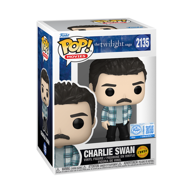 Funko POP! Charlie Swan - Limited Edition Chase - Limited Edition Funko Shop Exclusive (Pre-Order)