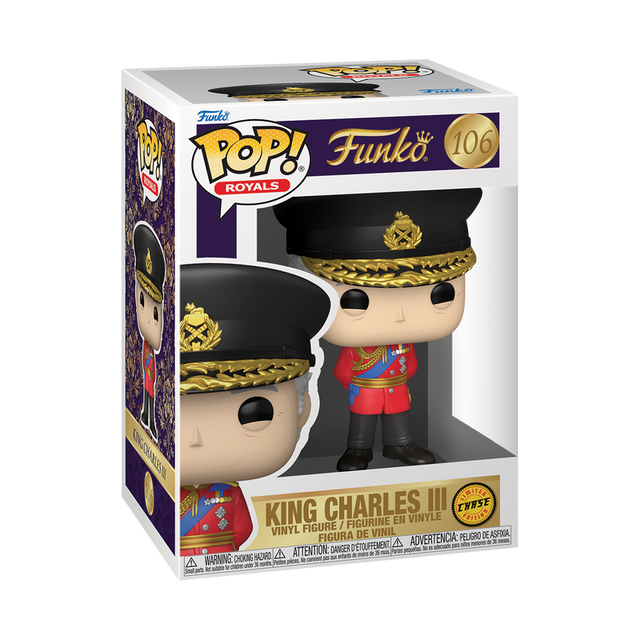 Funko POP! King Charles III - Limited Edition Chase (Pre-Order)