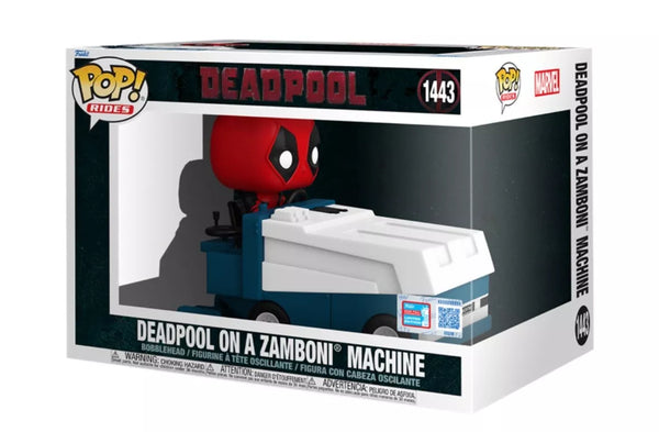Funko POP! Deadpool on a Zamboni Machine (Rides) - Limited Edition 2024 NYCC Exclusive