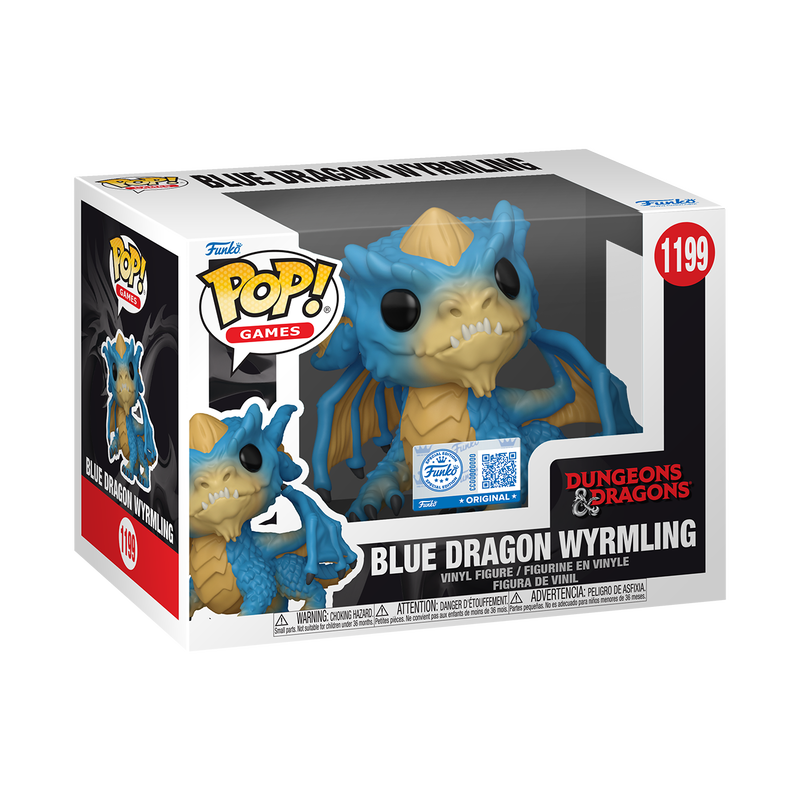 Funko POP! Blue Dragon Wyrmling - Limited Edition Funko Shop Exclusive
