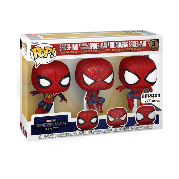 Spider-Man, Friendly Neighborhood Spider-Man & The Amazing Spider-Man - Limited Edition Amazon Exclusive