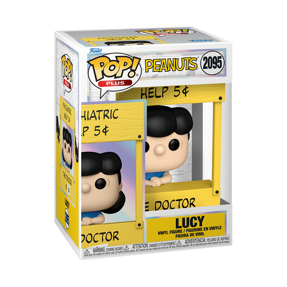 Funko POP! Plus Lucy (Psychiatric Booth) (Pre-Order)