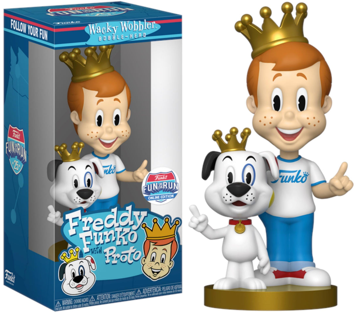 Freddy Funko with Proto (Wacky Wobbler)