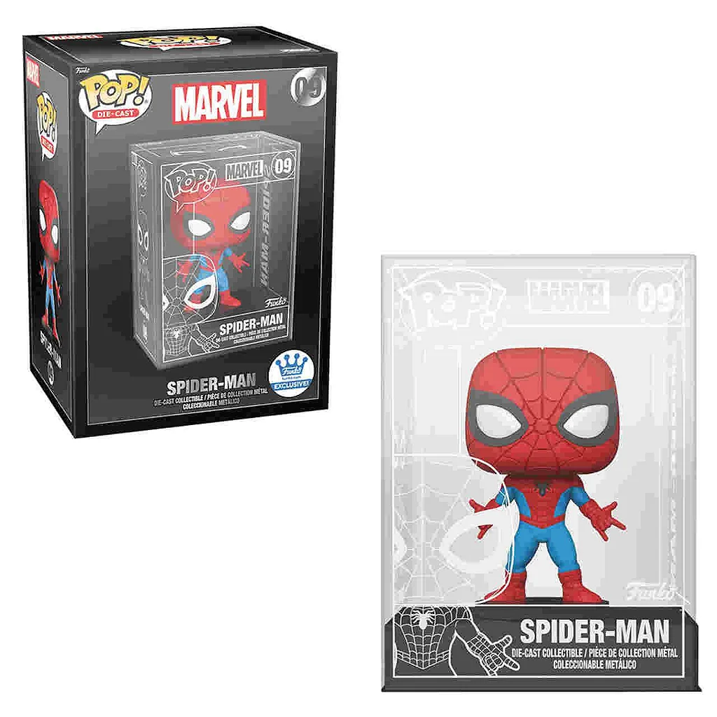 Funko POP! Spider-Man (Die-Cast) - Limited Edition Funko Shop Exclusive