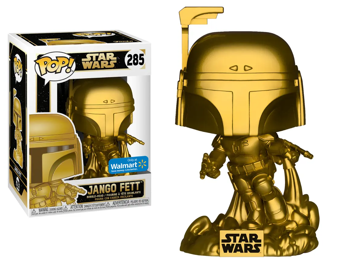 Jango Fett (Gold) - Limited Edition Walmart Exclusive