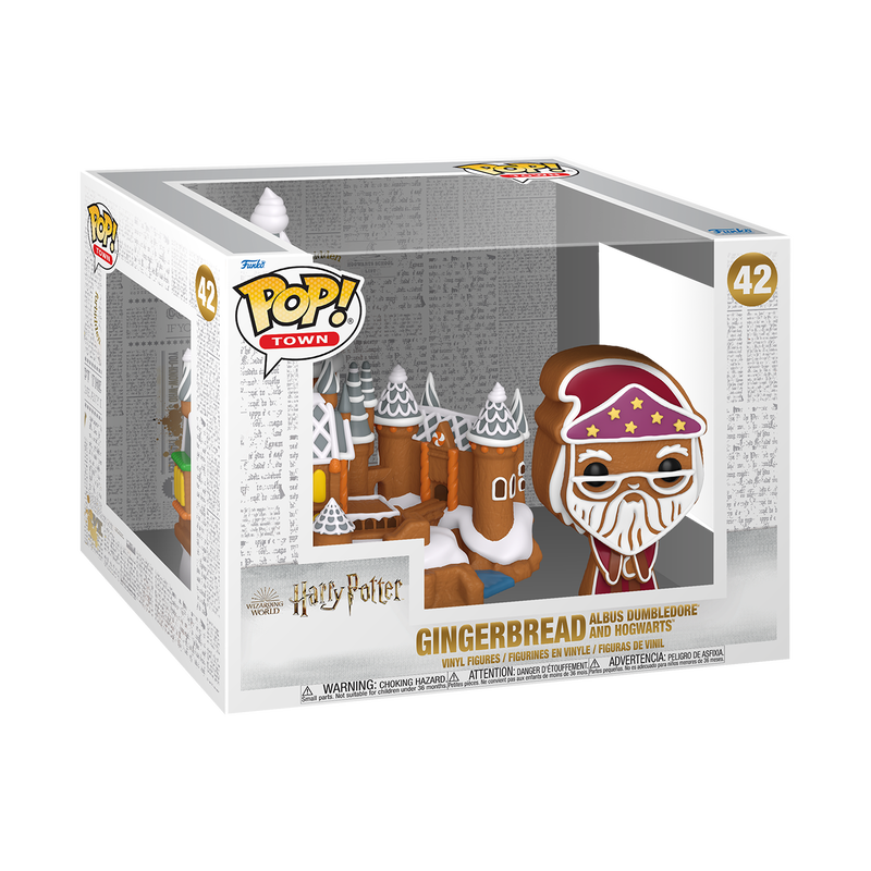 Funko POP! Gingerbread Albus Dumbledore and Hogwarts (Town)