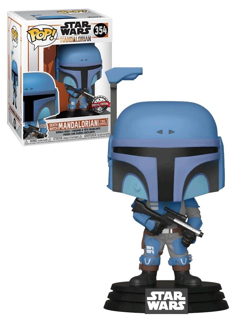 Funko POP! Death Watch Mandalorian (Two Stripes) - Limited Edition Special Edition Exclusive