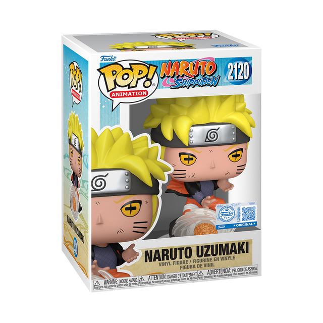 Funko POP! Naruto Uzumaki (Lava Release Rasenshuriken) - Limited Edition Funko Shop Exclusive