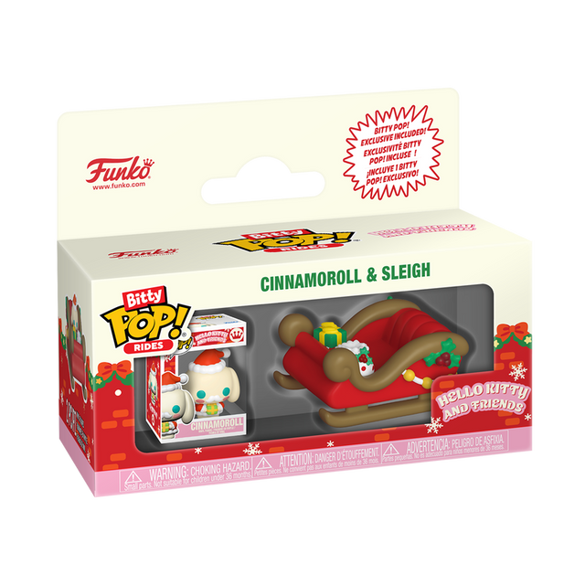 Bitty POP! Cinnamoroll and Sleigh (Ride) (Pre-Order)